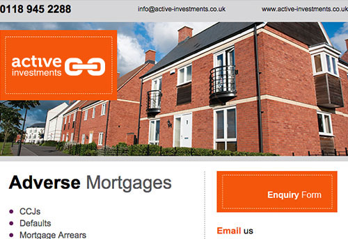 Adverse Mortgages email